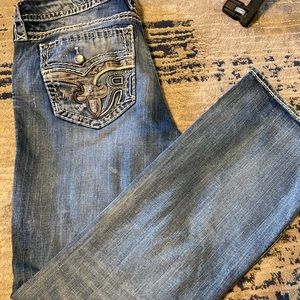 Rock Revival Blue Boot Cut Jeans